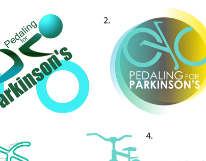 Pedaling for Parkinson's / Logo Design - Branding