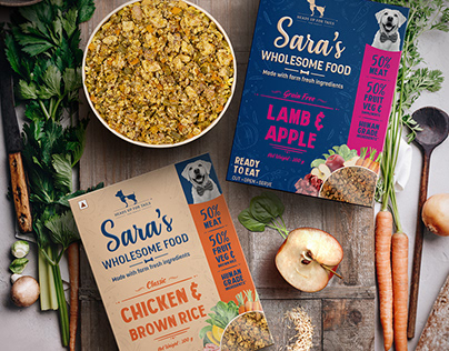 Sara's Wholesome Food Packaging Design