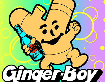Logo Ginger Boy (Ginger beer)