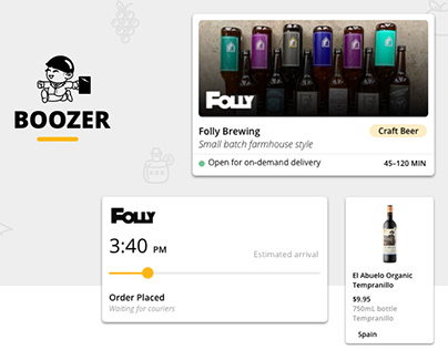 Boozer - Booze Delivery App