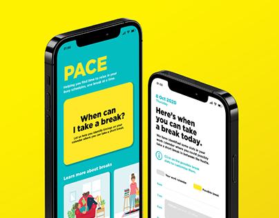 Pace Mobile App : Need a break?