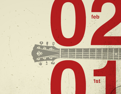 Concert Poster - Acoustic Guitars