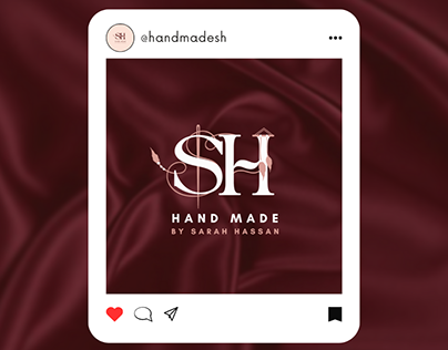 logo for brand handmade s&h