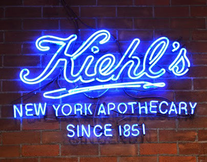 Kiehl's In-store displays