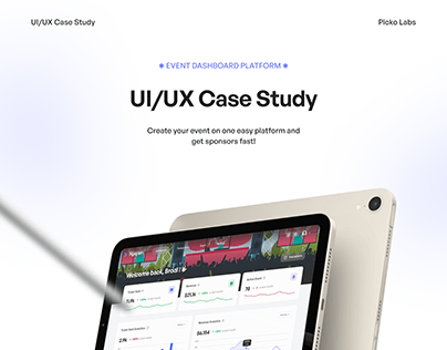 Project thumbnail - UI/UX Case Study | Ngepen - Event Dashboard