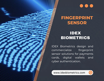Fingerprint sensor | IDex Biometrics