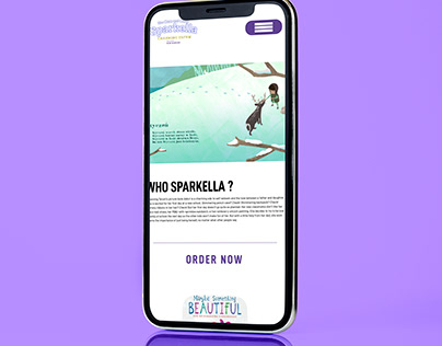 sparkella redesign website