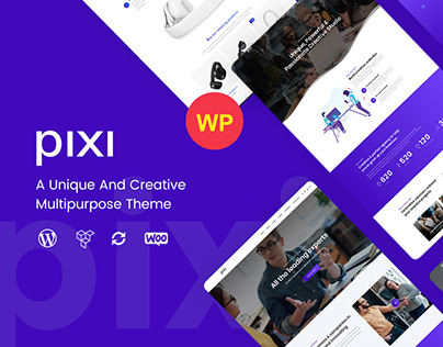 Pixi - Creative Multi-Purpose WordPress Theme