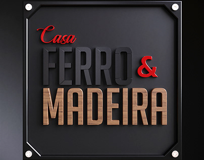 Project thumbnail - Logo Casa FERRO & MADEIRA