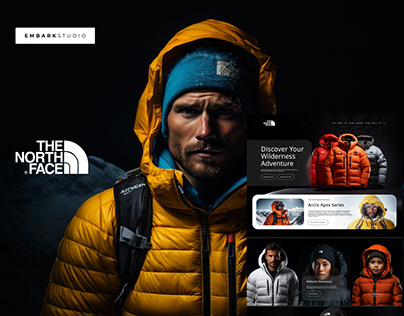 Project thumbnail - The North Face - Website Design Concept