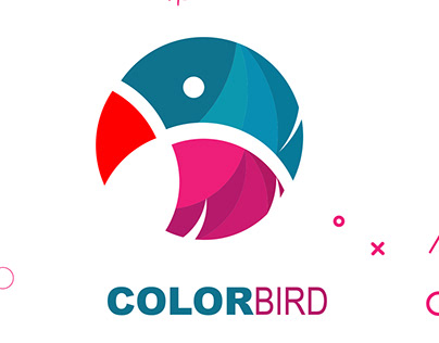 Color Bird logo process