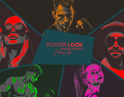 Poster Look Photoshop Actions
