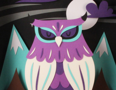 Owl - Paperframe
