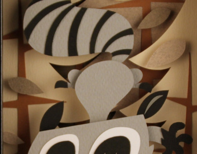 Raccoon - Paperframe