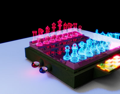 hologram chess set
