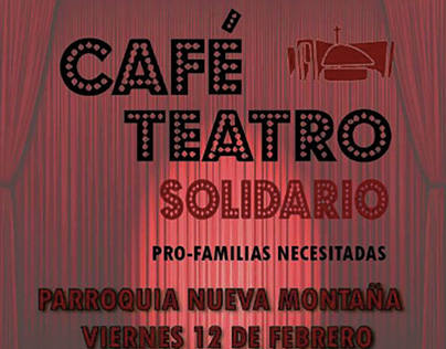 Cartel Café Teatro 2016