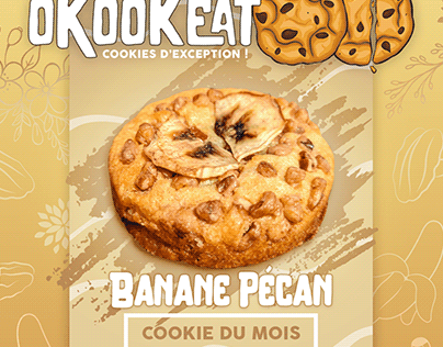 Cookie Banane Pécan
