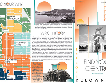 Travel Brochure Design - Kelowna BC Canada