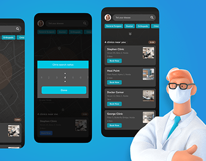 Doctor Booking App - Nearest Clinic Booking