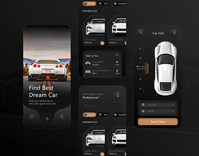 Car Rental App Design 🚖
