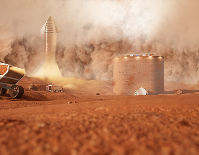 Marsian Base