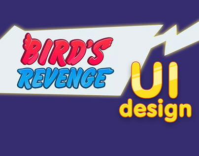 UI design for game "Bird's revenge"