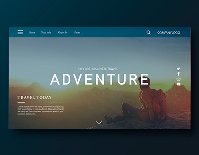 Travel & Adventure Website