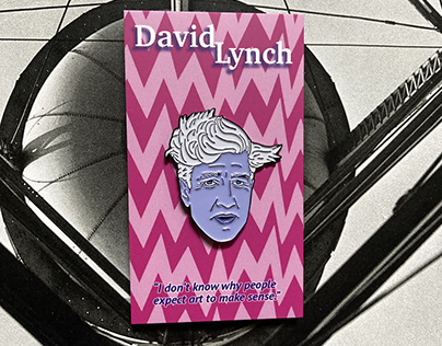 David Lynch Enamel Pins