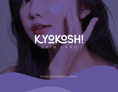 Branding design for a skincare company