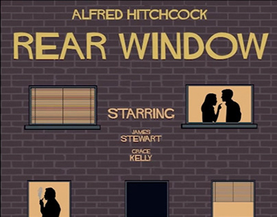 Poster Animation - Rear Window