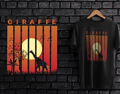 I will design t shirt with giraffe lovers come here.