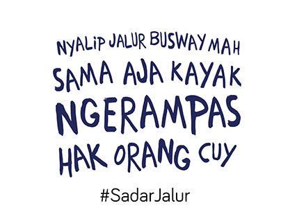 #SadarJalur Social Campaign