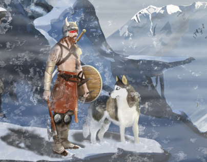 Viking - Digital Painting