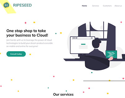 Ripeseed Website and Mobile UI