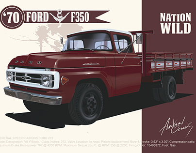 NATION WILD - '70 FORD F-350