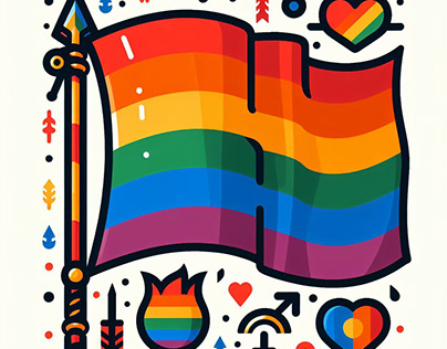 LGBT Flag SVG