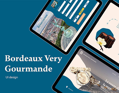 Bordeaux Very Gourmande - UI Design