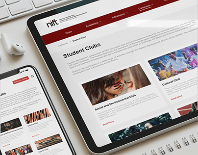 Project thumbnail - Website Redesign | NIFT