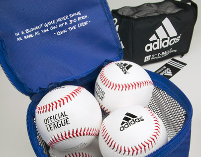 Adidas Baseball product and packaging