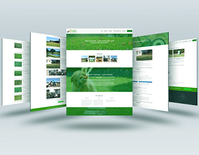 web design for turfing company