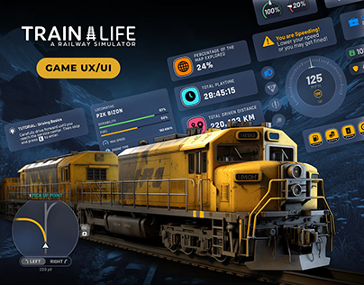 Train Life - Game UI Design