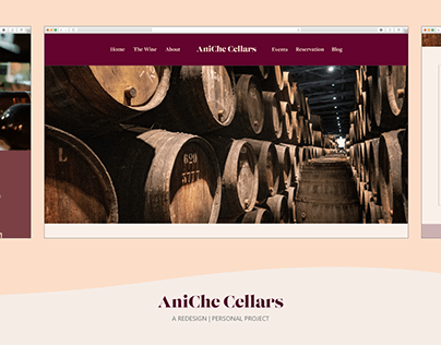 AniChe Cellars - Redesign