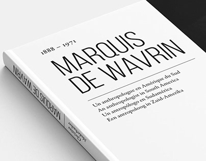 Mise en pages du livre “Marquis de Wavrin”