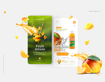 Fruit Mixes - App & Website project