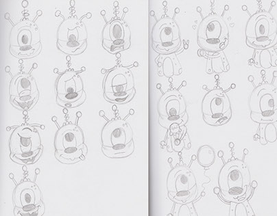 Binx Emoji Sketches