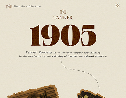 Home Page For A Tanner Website