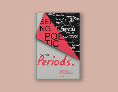 Book cover design #3- Being Poetic about periods