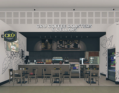 Proposal: Coffee shop, Int. Airport of Tijuana (2018)