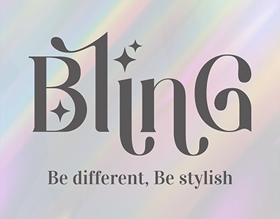 Bling Girl Fashion Shop Brand Identity & Social Media