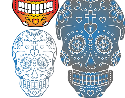 Skull illustrations